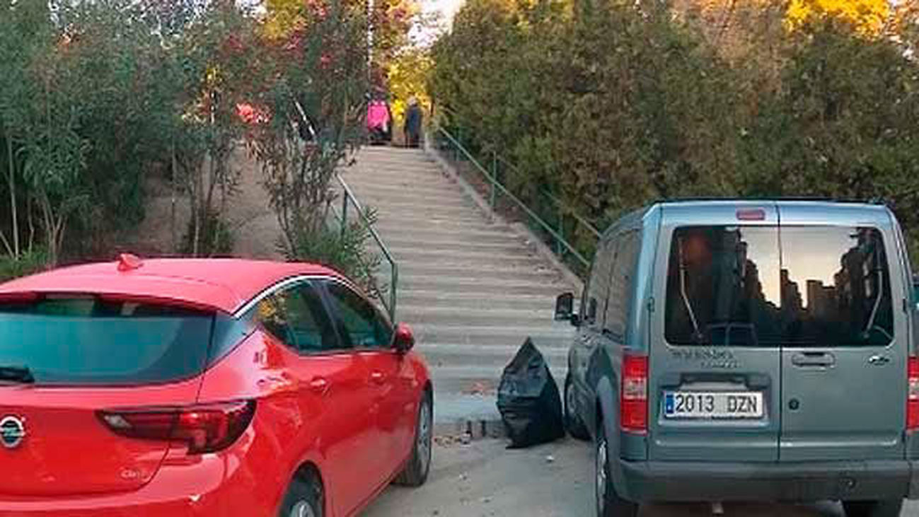 22 escalones para tirar la basura