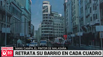 Manu Campa, el pintor de Malasaña