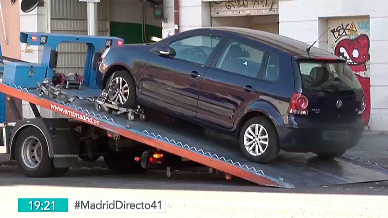 La grúa es el principal temor de los conductores madrileños