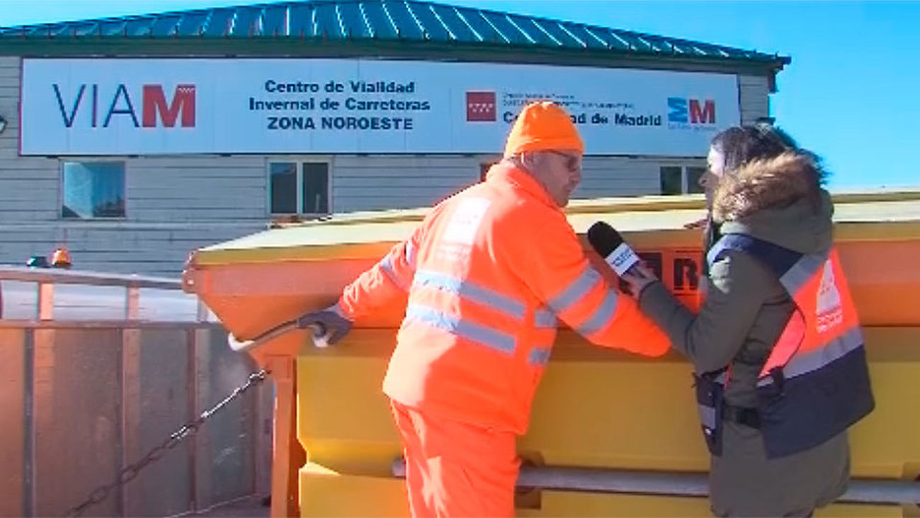 Los 'hombres de la nieve' de la Comunidad