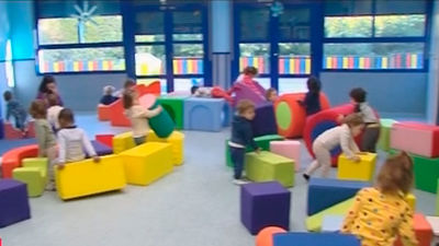 Las escuelas infantiles municipales cuentan con dos profesores por aula