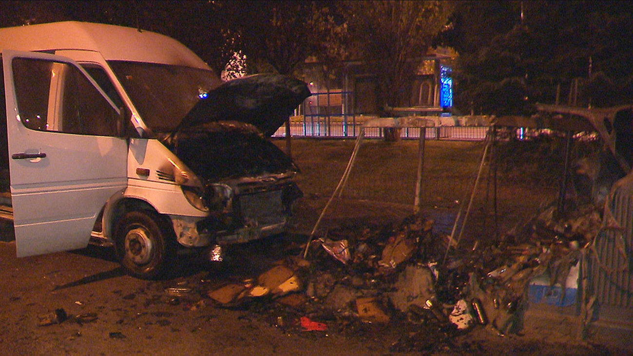 Un pirómano anda suelto en Usera y Villaverde