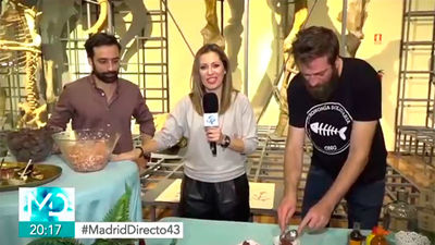 Cocinando entre dinosaurios por una buena causa