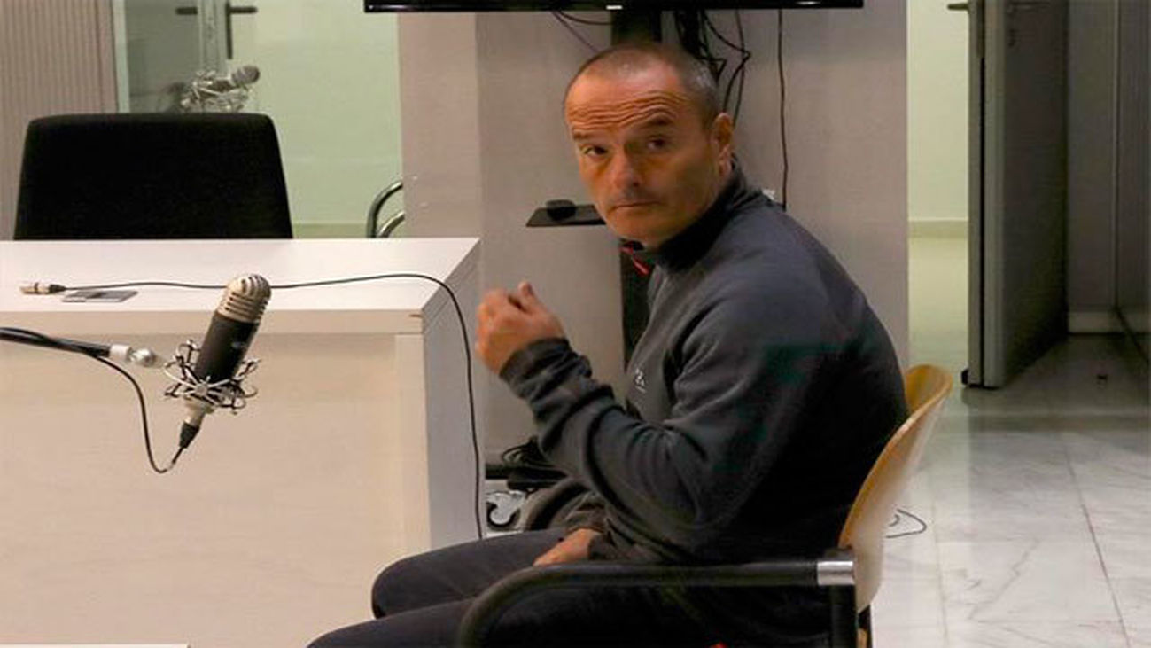 El histórico etarra Juan Antonio Olarra Guridi, Jon, durante el juicio