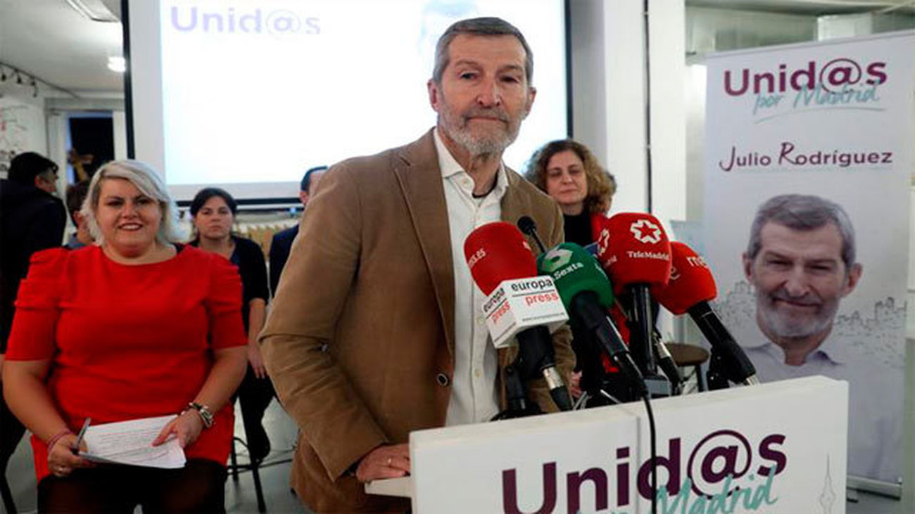 El exjemad y candidato a liderar Podemos en Madrid, Julio Rodríguez