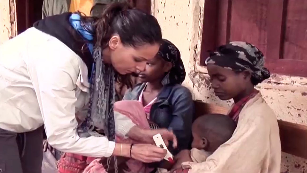 Eva González, un viaje que le cambió la vida