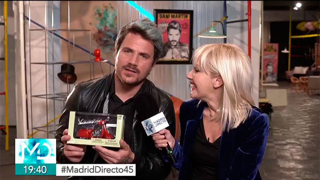 Dani Martín presenta nuevo disco y gira