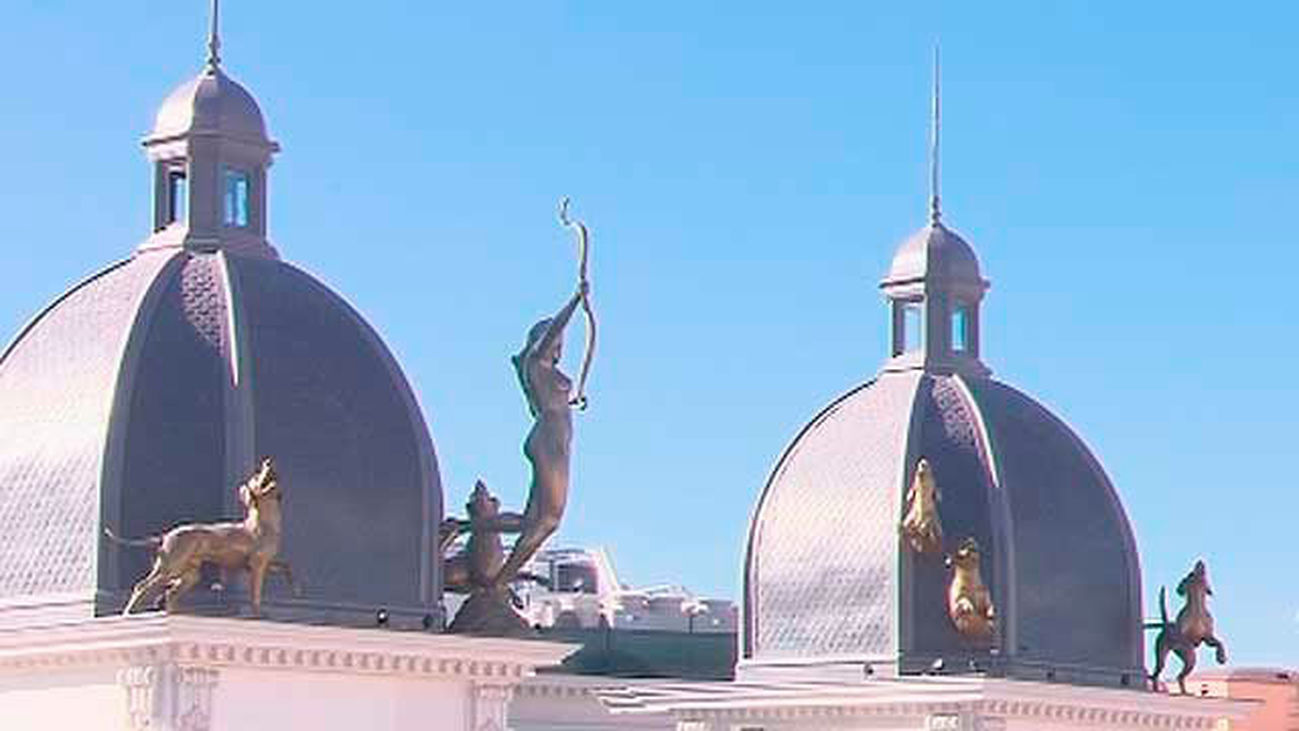 Diana cazadora en la Gran Vía