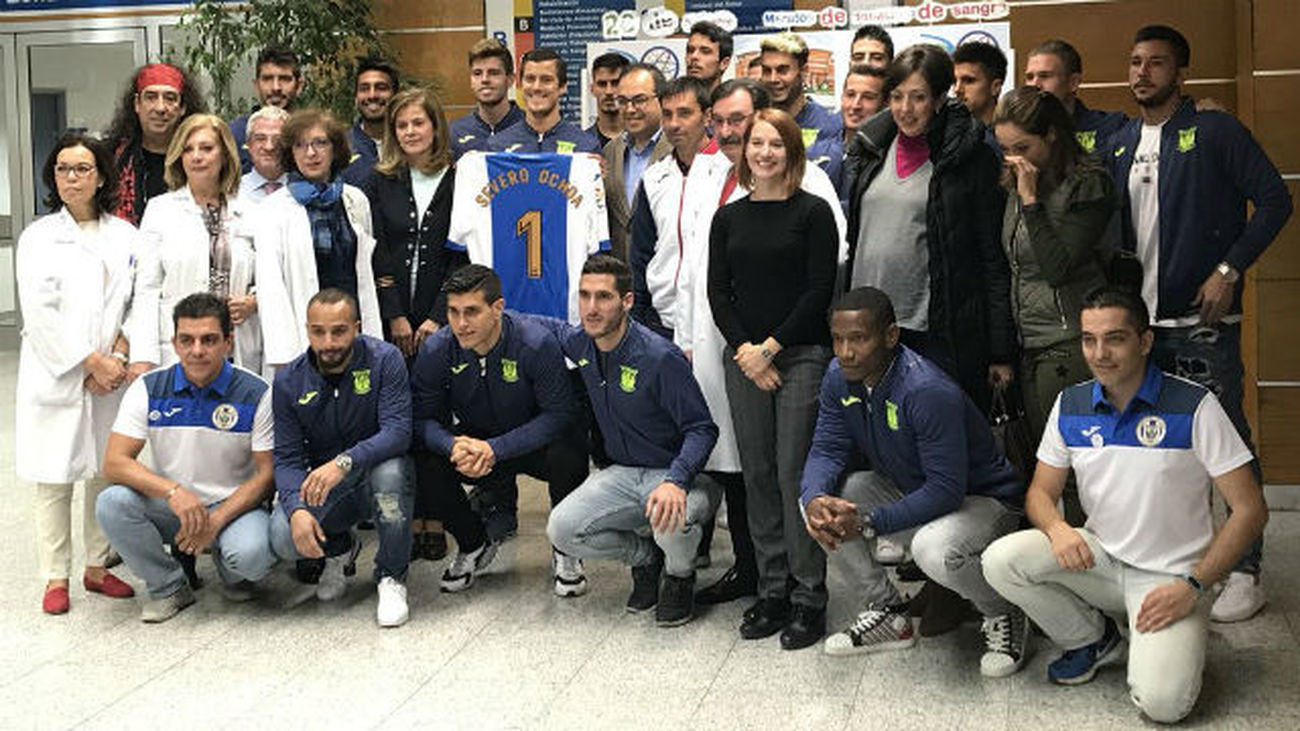 El Leganés, comprometido con la donación de sangre