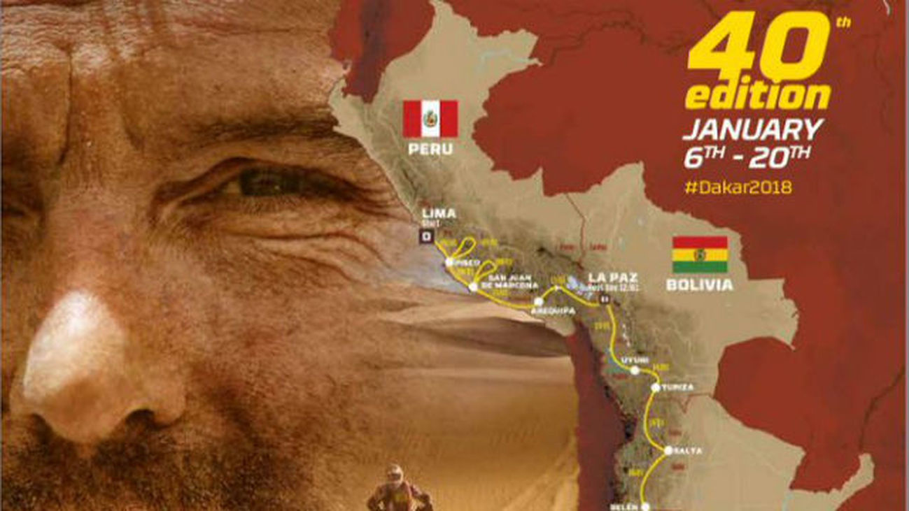 El Dakar 2018 festeja su 40 aniversario pasando por Perú, Bolivia y Argentina