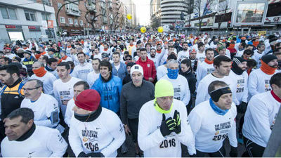 La San Silvestre Vallecana igualará el récord con 42.000 participantes