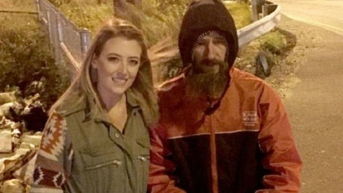 Una joven recauda 225.000 dólares para un 'sin techo' que la ayudó