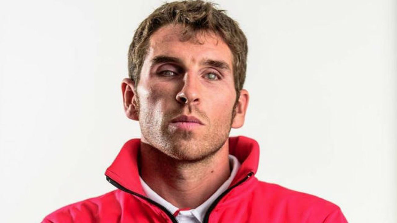 Imagen de José Luis García Serrano, triatleta y primer Erasmus invidente