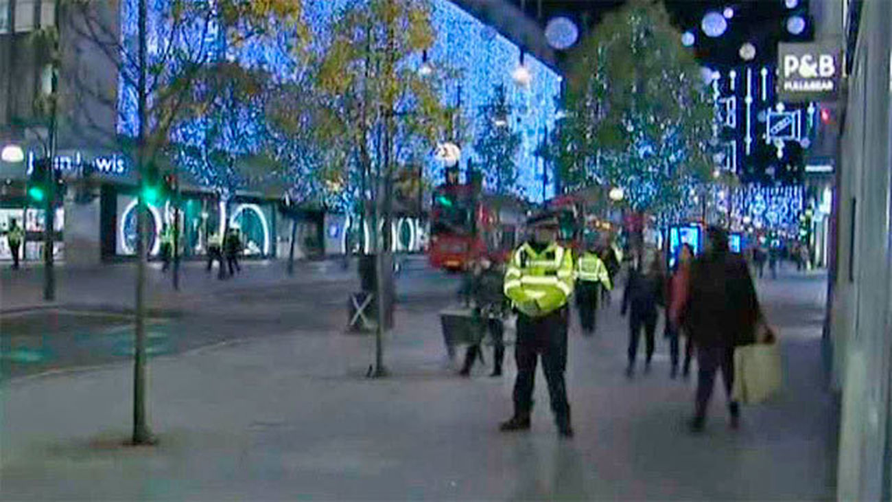 Policías en Londres