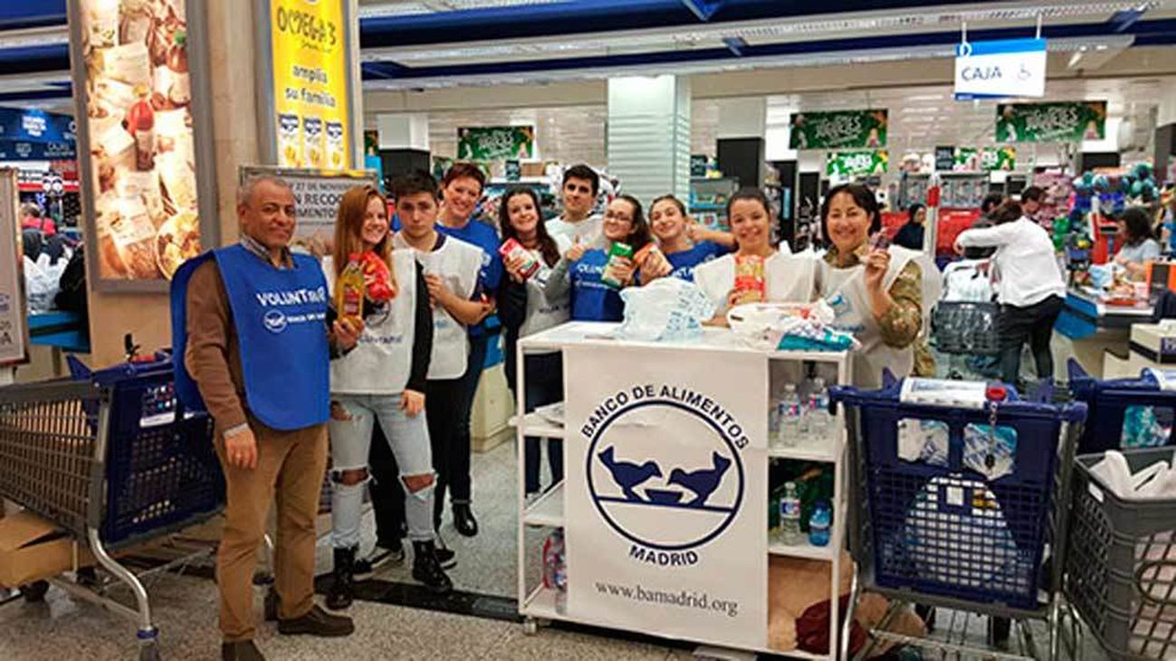El Banco de Alimentos necesita 4.000 voluntarios para la campaña de navidad