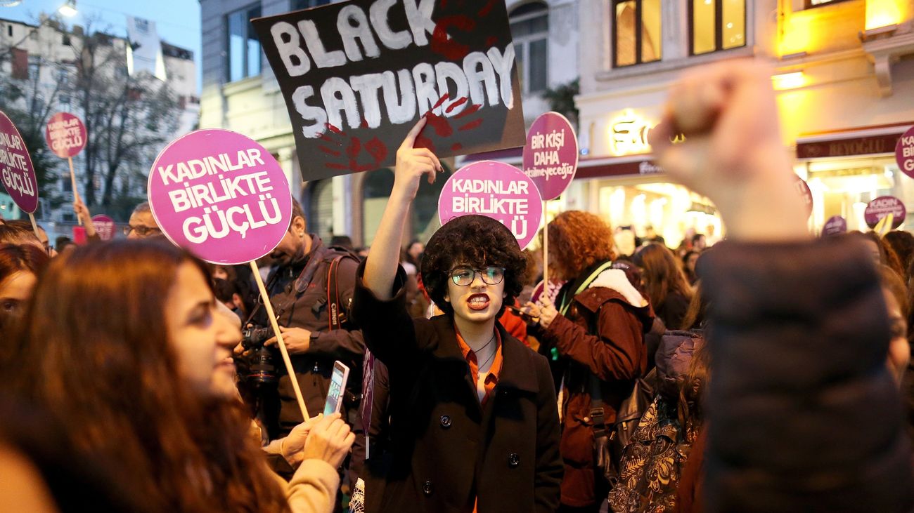 Manifestaciones por todo el mundo reclaman el fin de la violencia machista