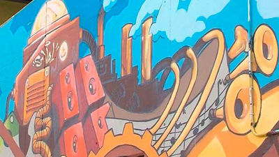 'Compartiendo  muros': Moratalaz, Tetuán, Moncloa, Carabanchel y Vallecas decoran sus calles con grafitis