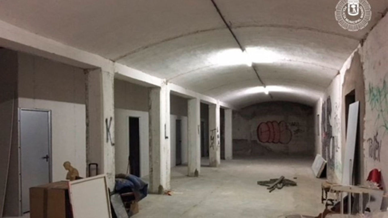 Desalojan una fiesta con 92 menores en un sótano de Carabanchel