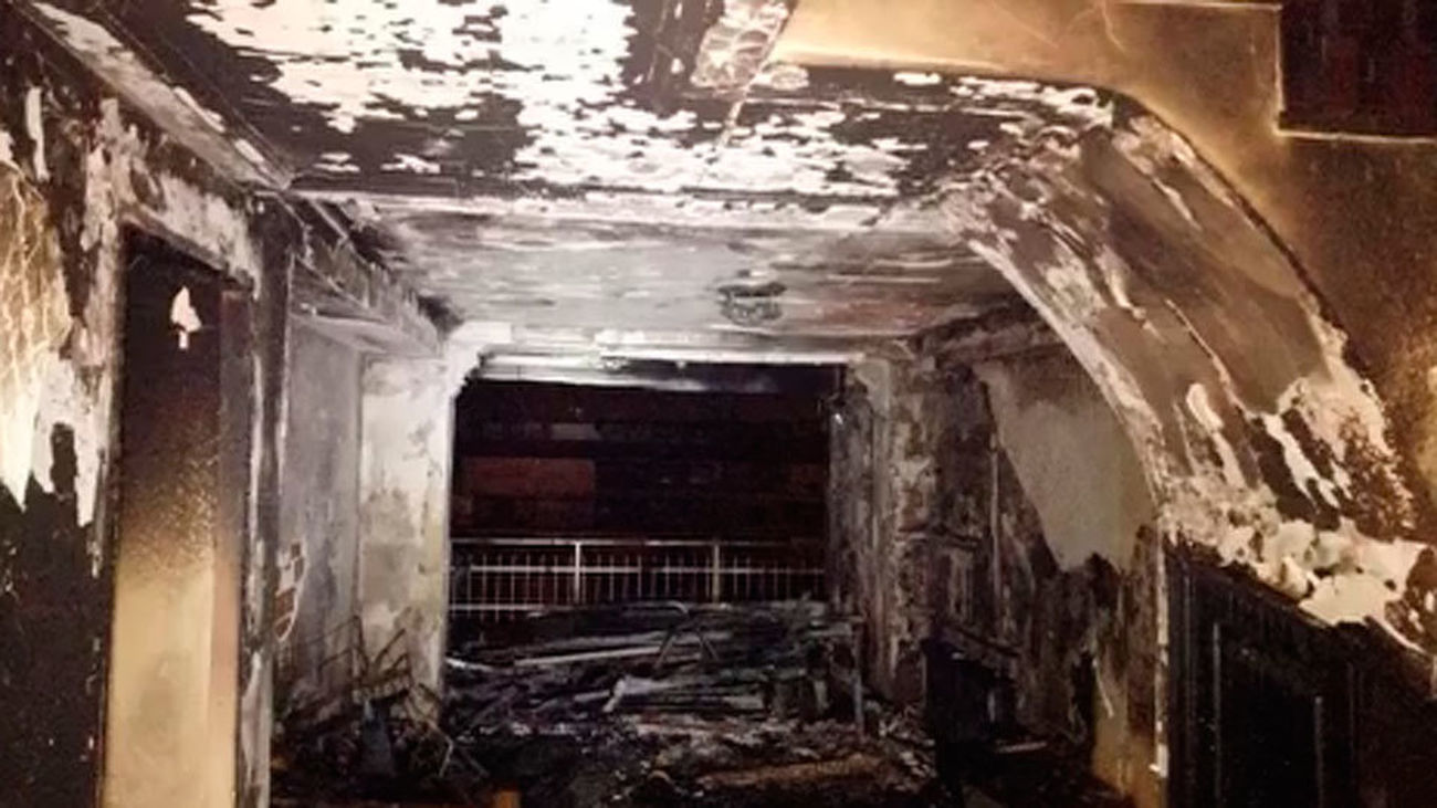 Seis personas intoxicadas por humo en el incendio de una vivienda en Alcorcón