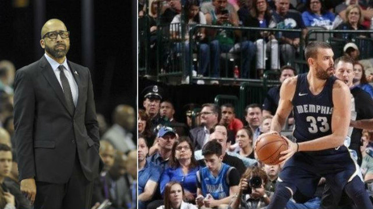 Fizdale y Marc Gasol