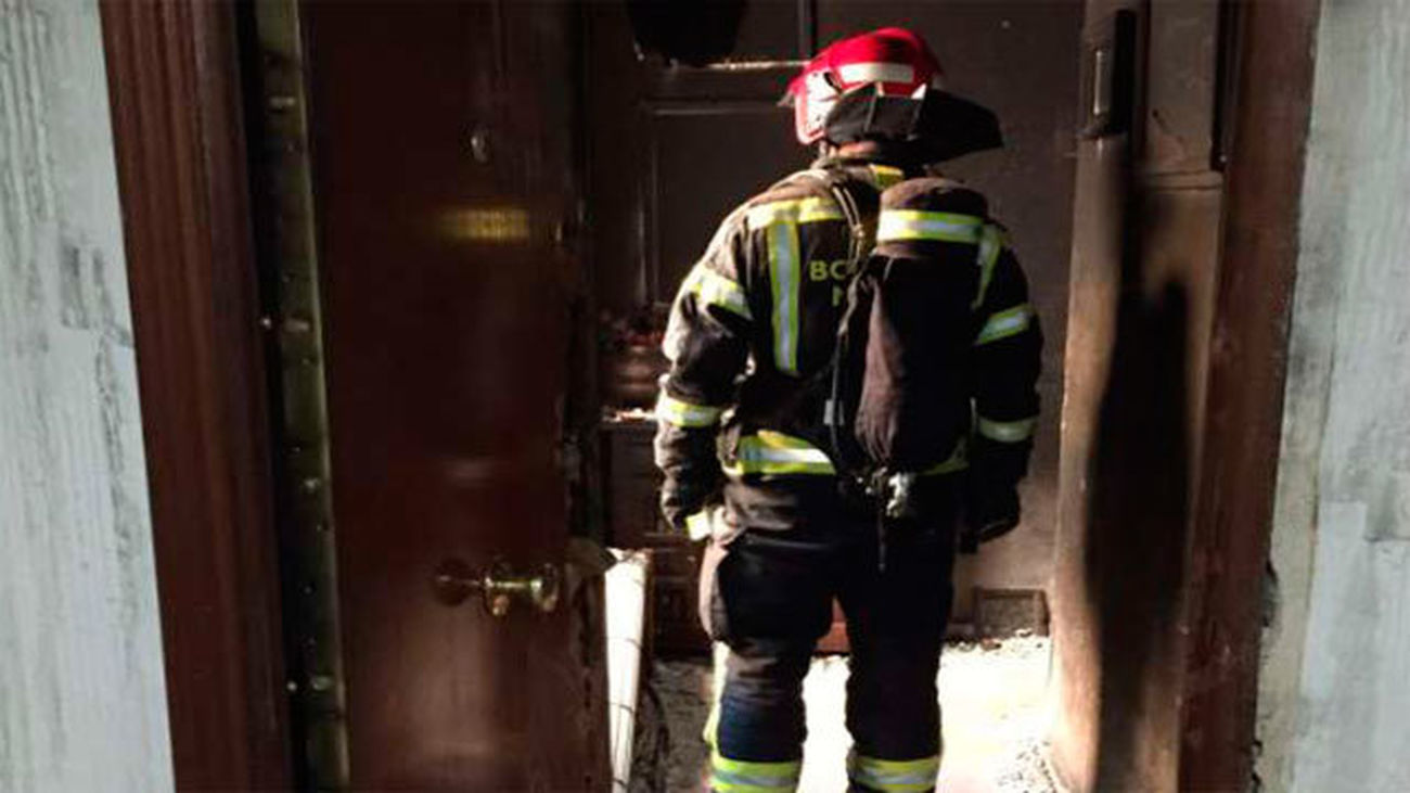 Bombero del Ayuntamiento de Madrid