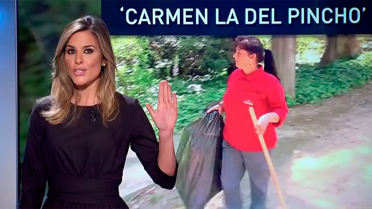 Carmen la del pincho, una limpiadora aprendiz de CSI