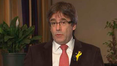 Puigdemont pide "no ir más allá" con el 155  y defiende que el Govern deshaga los cambios