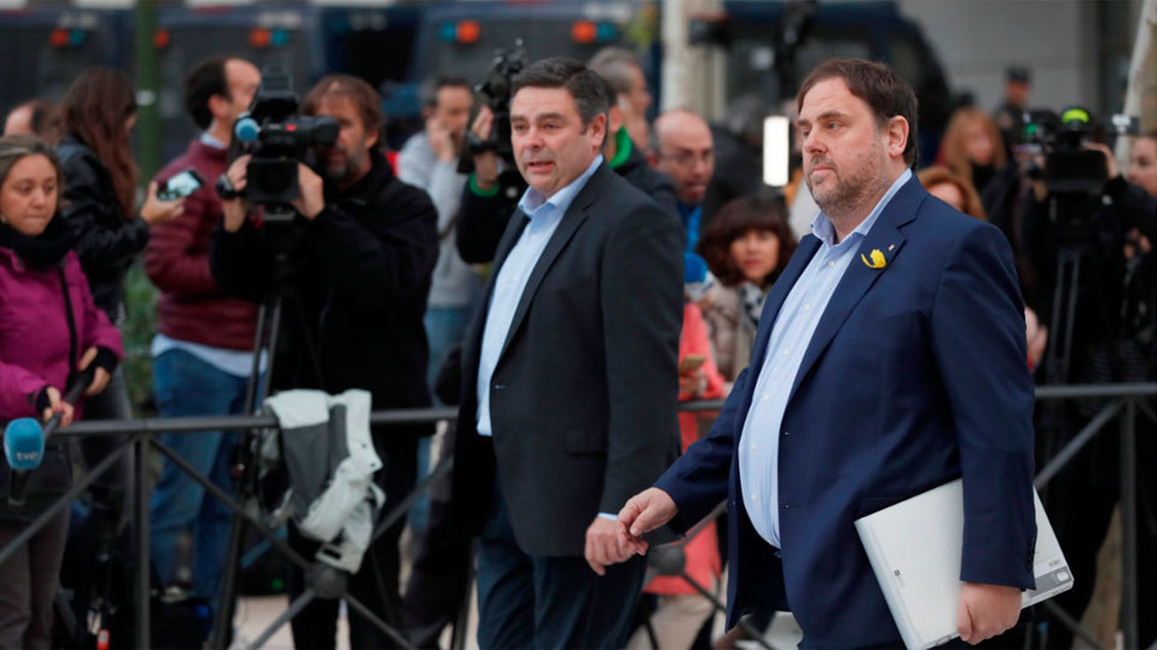 Los exconsellers y los Jordis pedirán al Tribunal Supremo salir en libertad
