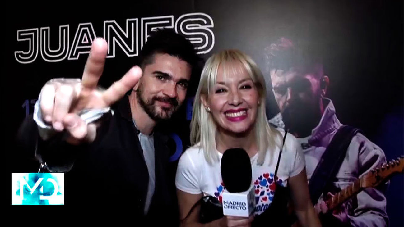 Juanes presenta en Madrid su nuevo disco 'Mis planes son amarte'