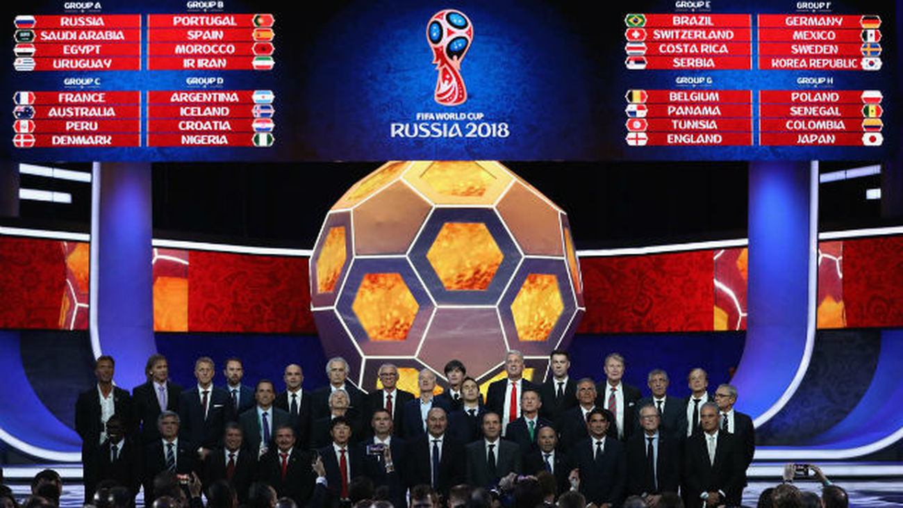 España se medirá con Portugal, Marruecos e Irán en el Mundial de Rusia