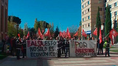 Los trabajadores de Irubus solicitan la intercesión del Consorcio en la huelga