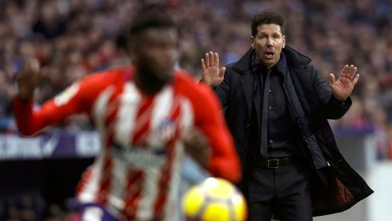 Simeone: "No es un fracaso quedar eliminado en la Champions"