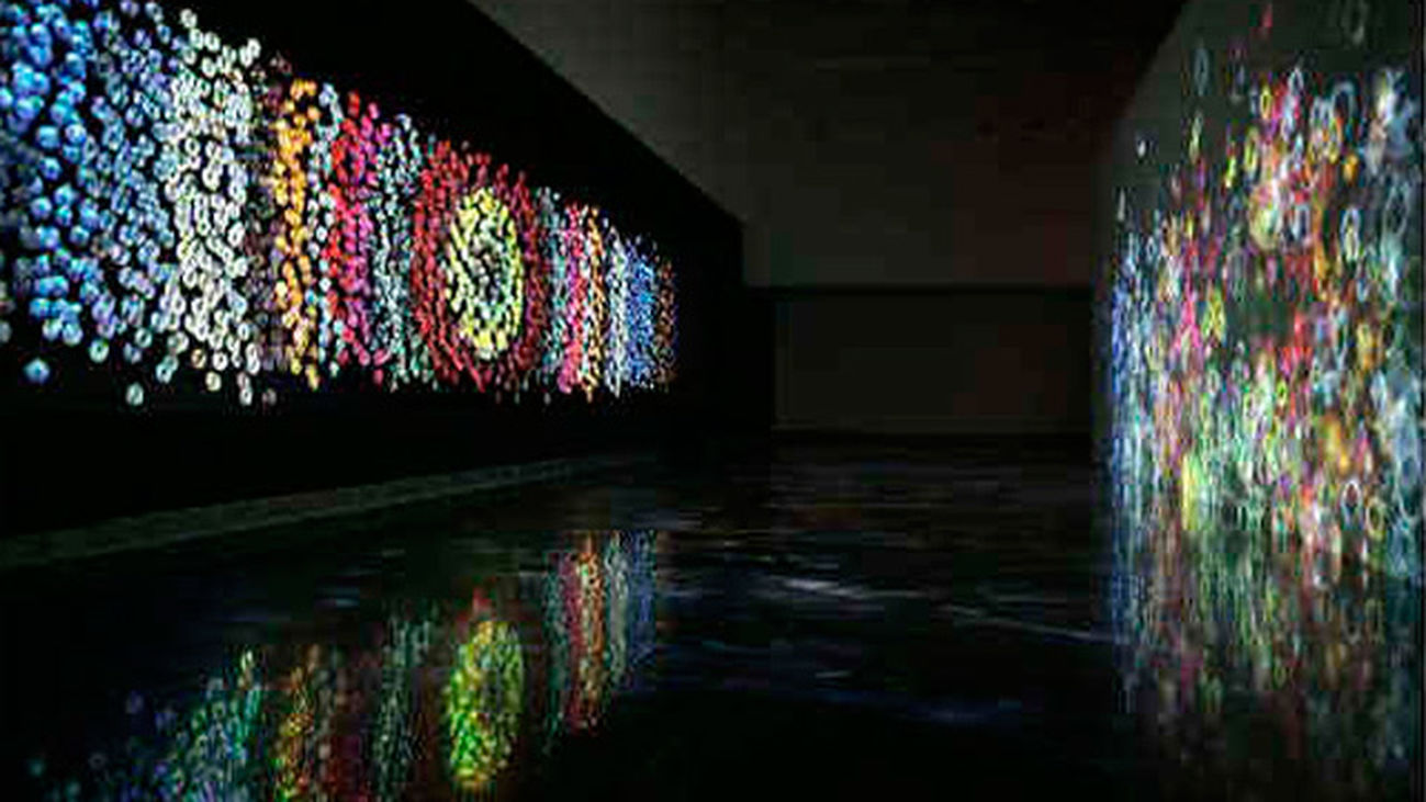 'Fluctuaciones', el mundo digital hecho arte