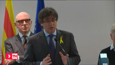Puigdemont dice que España ha retirado la euroorden "por miedo"