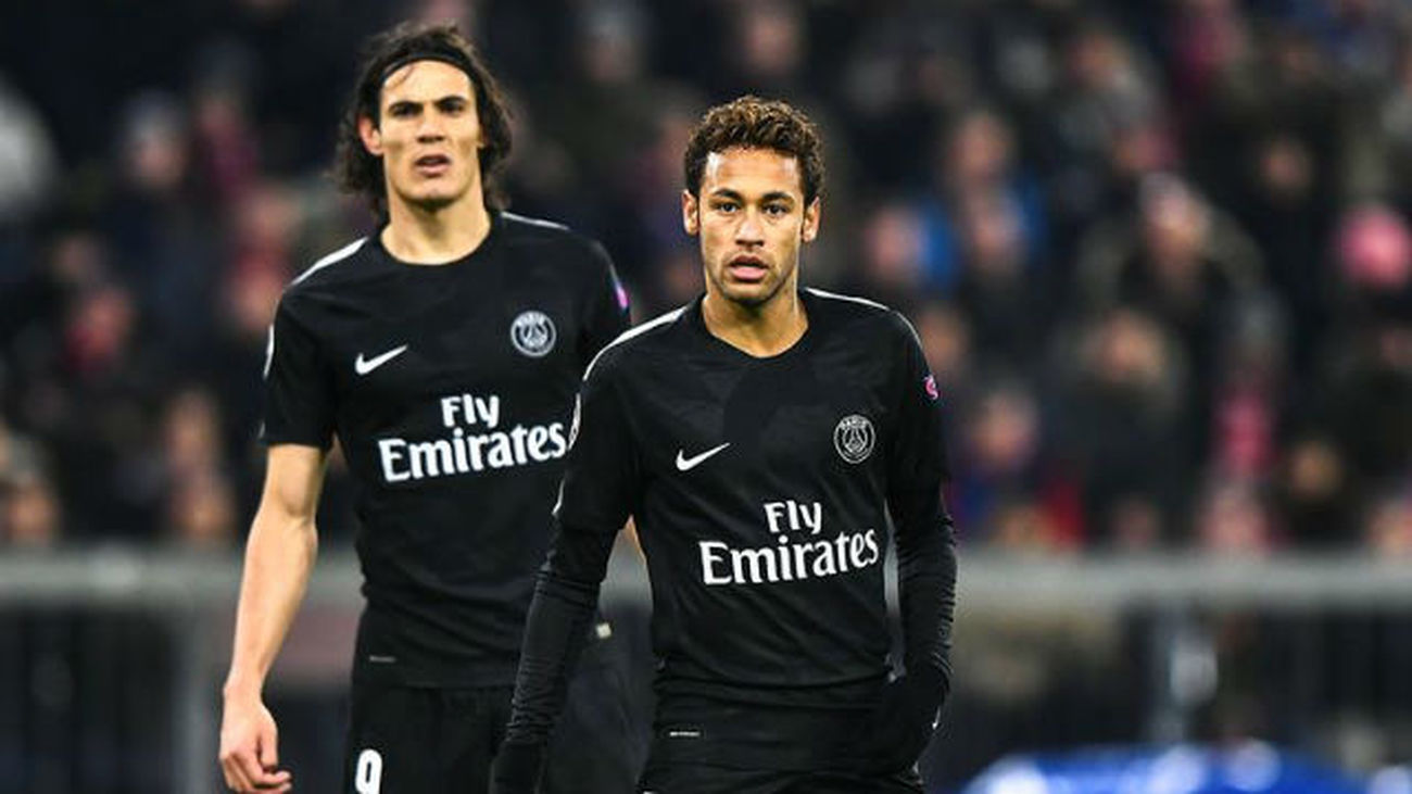 Cavani y Neymar