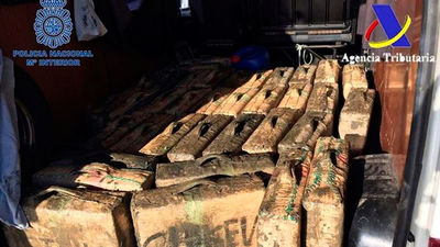 Desmantelada una de las principales redes de tráfico de hachís en el sur de España