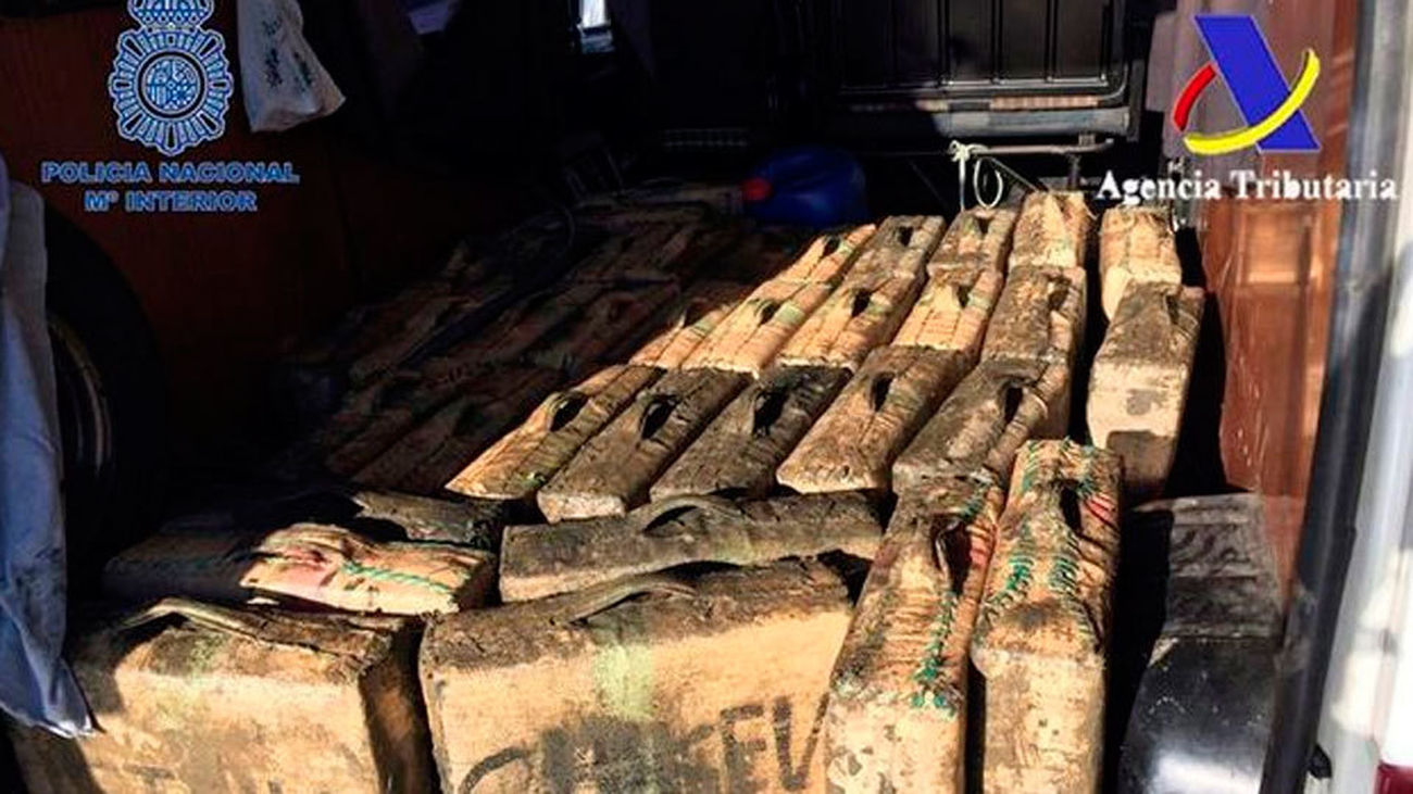 Desmantelada una de las principales redes de tráfico de hachís en el sur de España