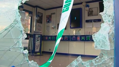 Oleada de robos en varias administraciones de loterías de Madrid