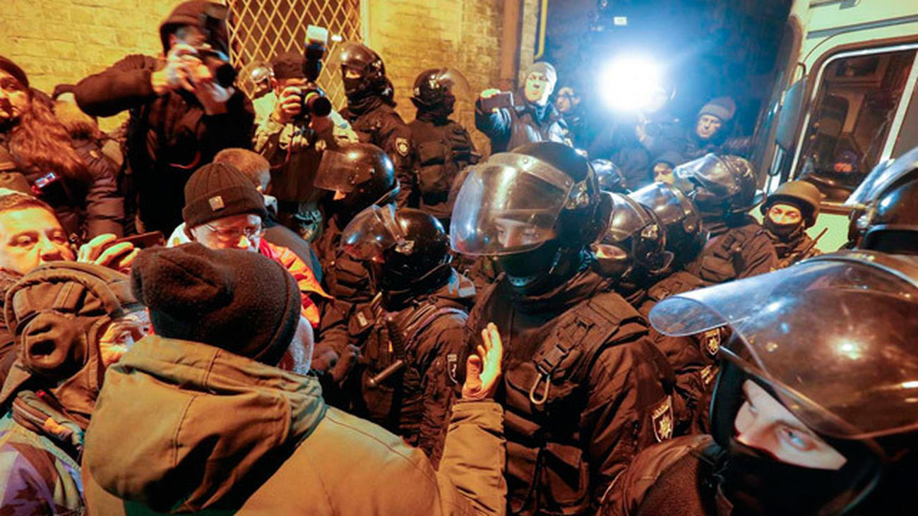 Detenido en Kiev el expresidente georgiano Mijaíl Saakashvili