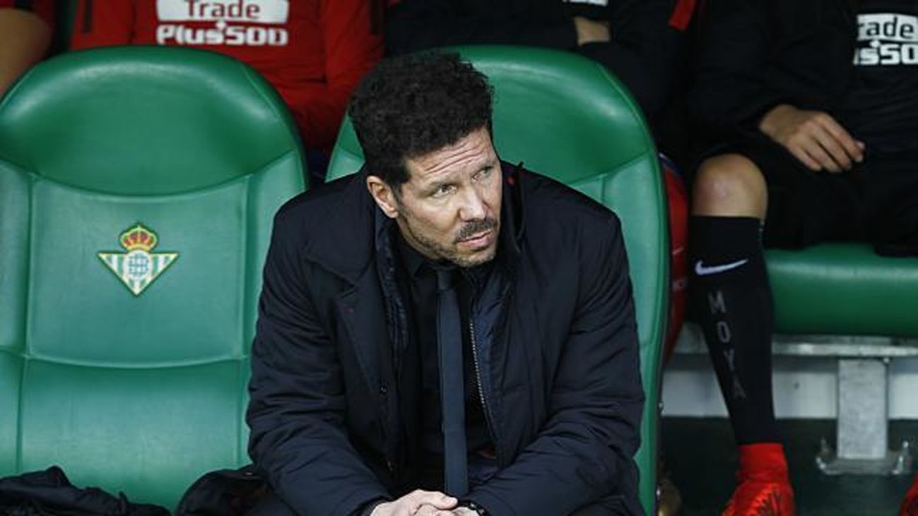Simeone: "No nos saldremos de la línea de ir partido a partido"