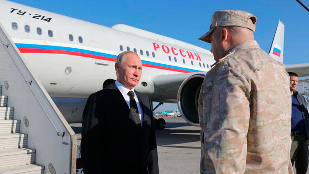 Vladímir Putin en Siria