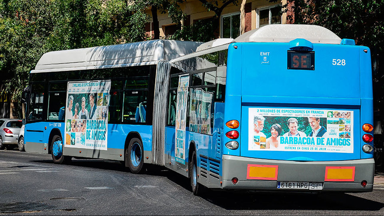 El uso del autobús cayó 2,8 % en octubre en Madrid y el de Metro subió 11,5 %