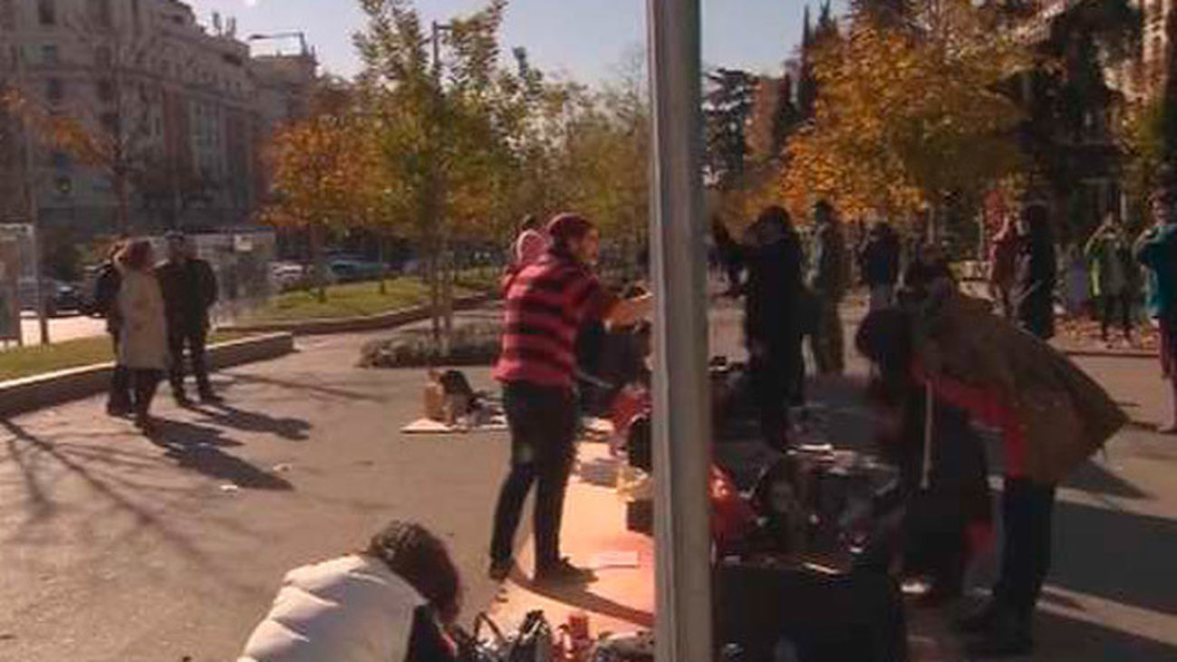 Arte urbano en Recoletos