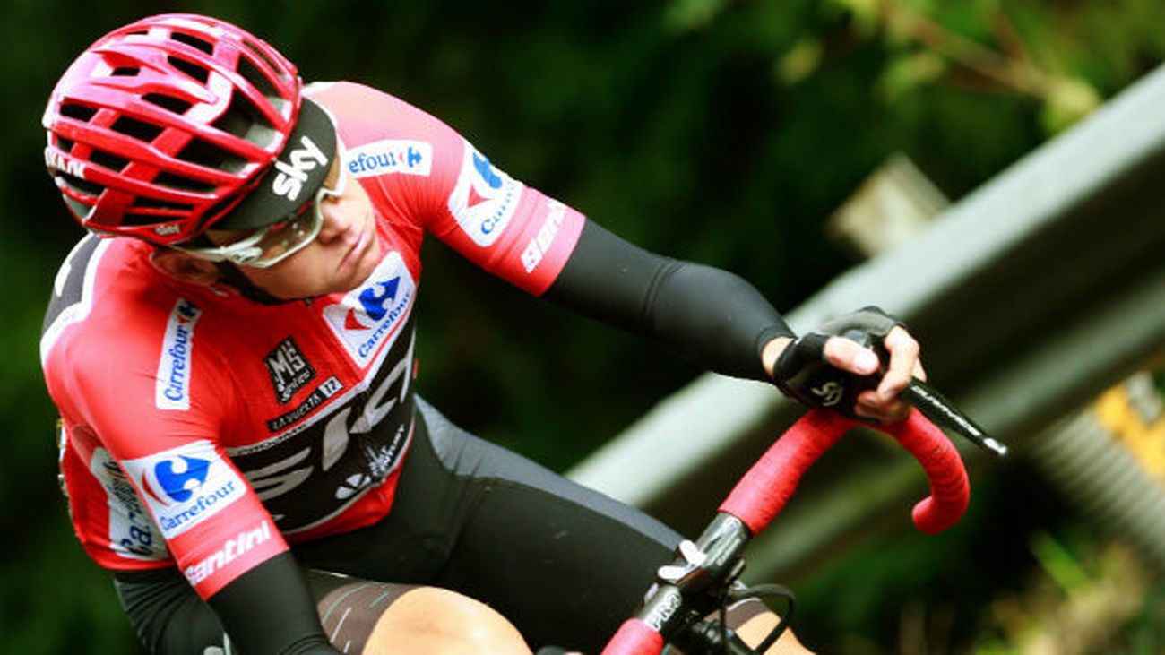 Froome, positivo por dopaje durante la Vuelta a España 2017