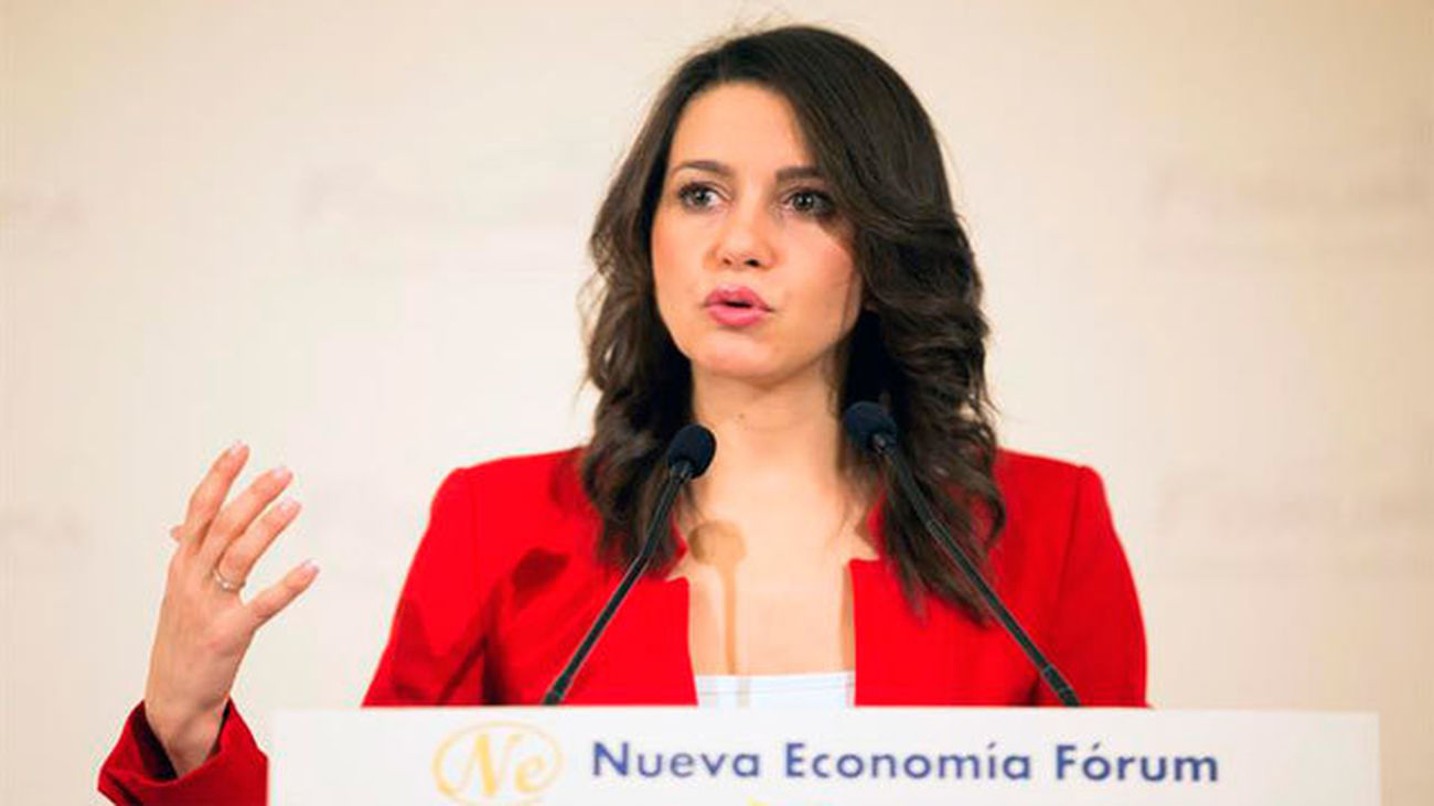 La candidata de Ciudadanos a la Presidencia de la Generalitat, Inés Arrimadas