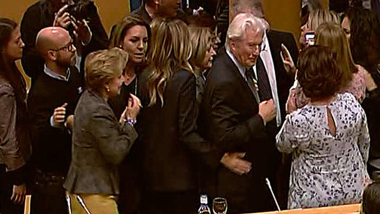 Revuelo en el Senado por la presencia de Richard Gere