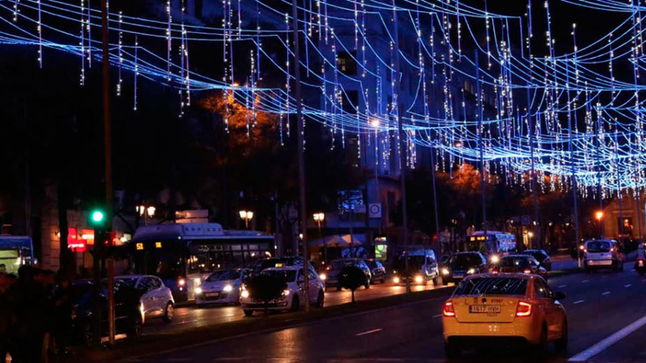 Los taxistas madrileños aconsejan planificar recorridos durante las Navidades