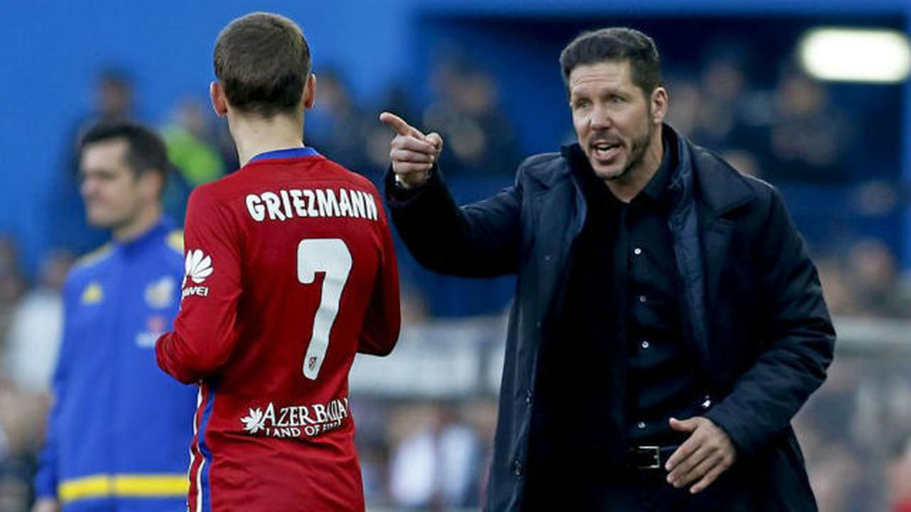 Griezmann y Simeone