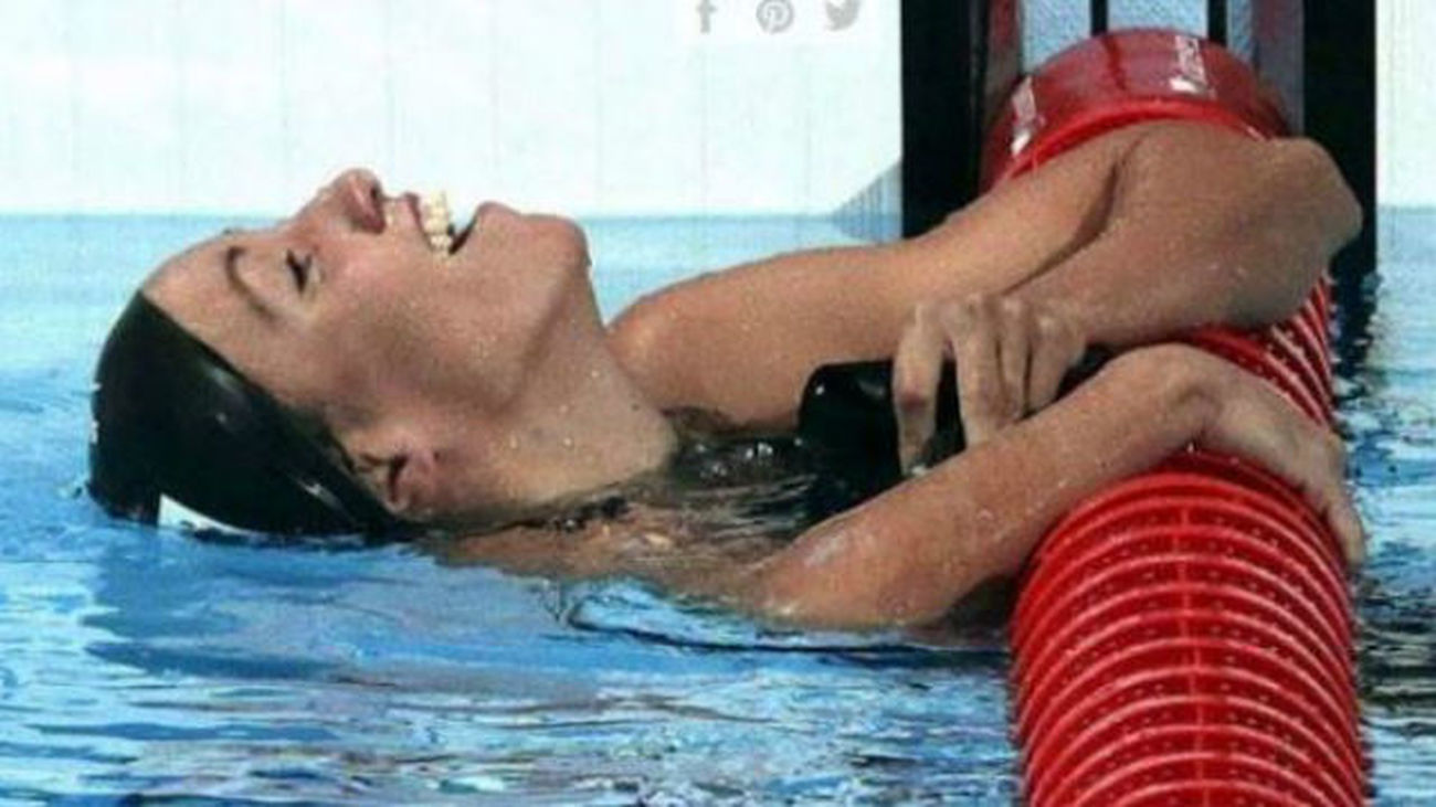 Jessica Vall bate el récord de España de los 100 braza