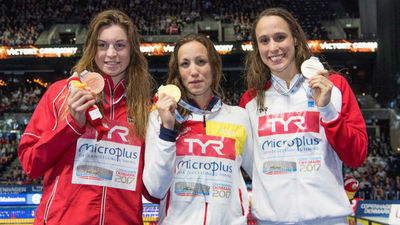 Jessica Vall, campeona de Europa de 200 m. braza